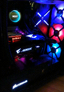 сборка компьютера RGB подсветка